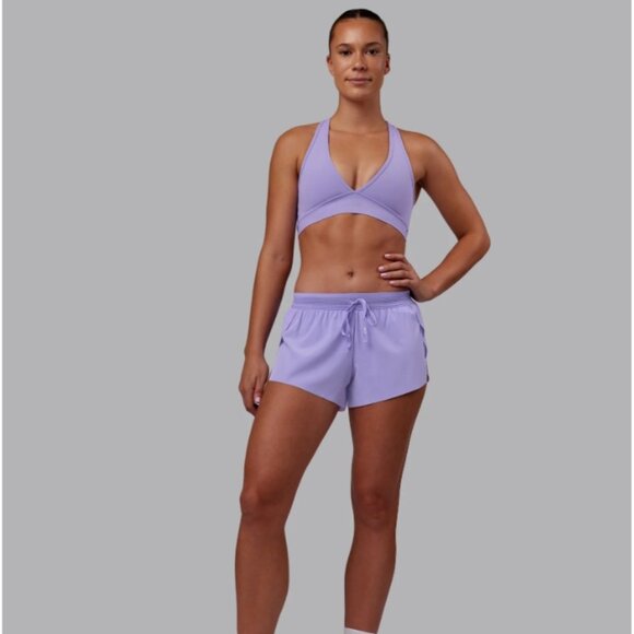 LSKD Accelerate 3" Running Short  Women  COLOUR: Violet Ray - Picture 2 of 7